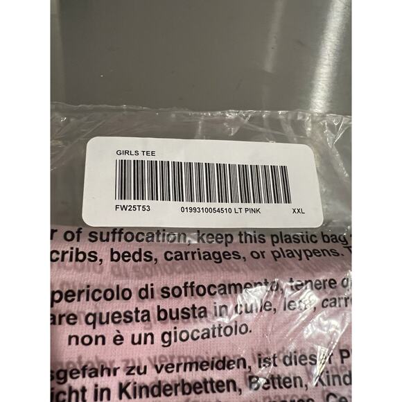 Size XXL • Supreme Girls Tee • Pink • Cross Posted • Firm - Picture 5 of 8